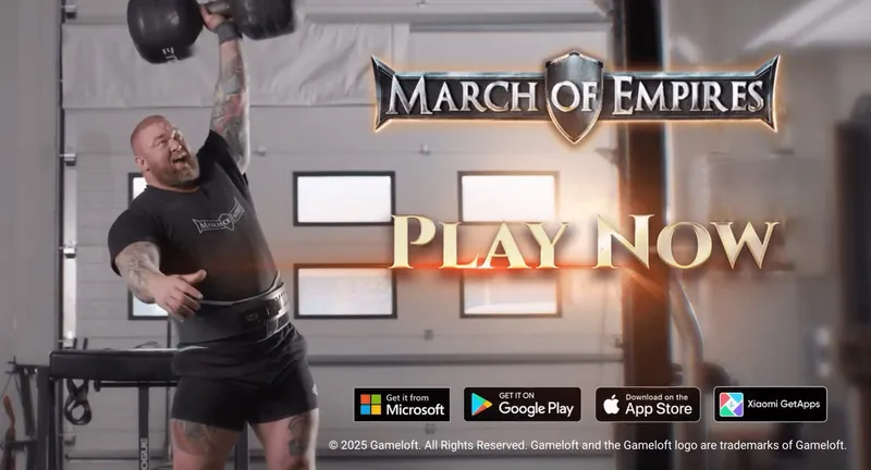March of Empires – Celebrity Endorsement with Thor Björnsson